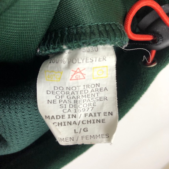 Scouts Canada Green Fleece Zip Up Vest Women's - Picture 10 of 10